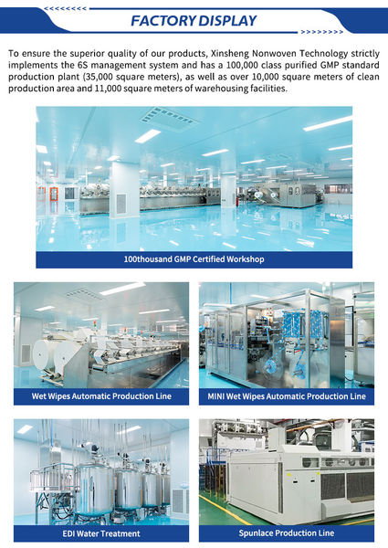 Xinsheng Nonwovens Technology Ltd. linea di produzione del fabbricante