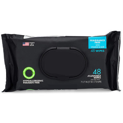 Carta igienica bagnata priva di profumi